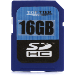 Top Tier SDHC Card 16 GB, Class 6
