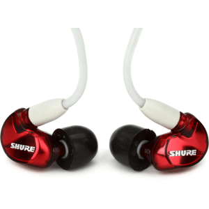 Shure SE535 Sound Isolating Earphones with 3.5mm Pro Cable - Special Edition Red