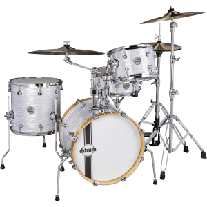 ddrum SE Flyer 4-piece Shell Pack - White Pearl