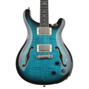 PRS SE Hollowbody II Piezo Electric Guitar - Peacock Blue
