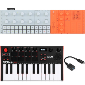 Yamaha Seqtrak Mobile Music Ideastation with Keyboard - Orange & Grey with Keyboard