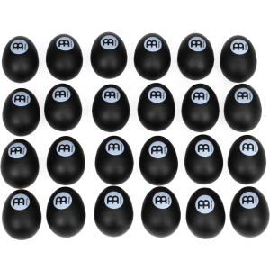 Meinl Percussion Egg Shaker Assortment - Black (24-pack)