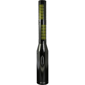 Royer SF-24 25th Anniversary Stereo Ribbon Microphone - Black Eclipse with Yellow Screen