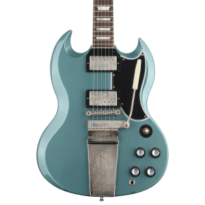 Gibson Custom 1964 SG Standard Reissue with Maestro Vibrola Electric Guitar - Murphy Lab Ultra Light Aged Pelham Blue