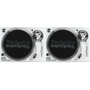Technics SL-1200MK7-S Direct Drive Professional Turntable Pair - Silver