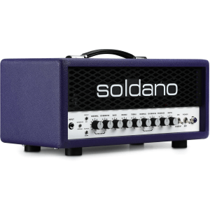 Soldano SLO-30 Super Lead Overdrive 30-watt Tube Head - Purple Tolex with Metal Grille