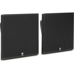 JBL SLP14/T Low-profile On-wall Speaker - Black (Pair)