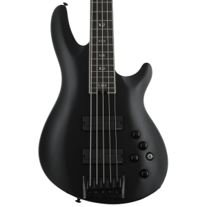 Schecter SLS Evil Twin-5 Bass Guitar - Satin Black