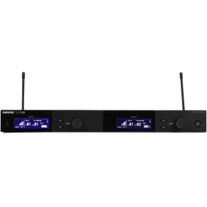 Shure SLXD4D Two-channel Digital Wireless Receiver - H55 Band