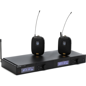 Shure SLXD14D Dual Wireless Bodypack System - G58 Band