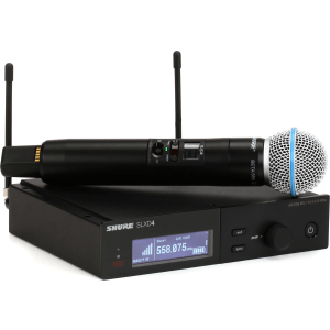 Shure SLXD24/B58 Digital Wireless Handheld Microphone System - J52 Band