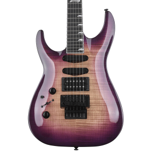 Kramer SM-1 Figured Left-handed Electric Guitar - Royal Purple Perimeter