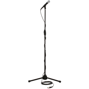 Shure SM58 Dynamic Vocal Microphone Bundle with Cable and Stand