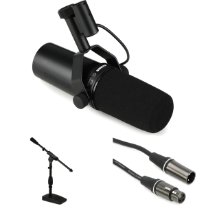 Shure SM7dB Active Dynamic Microphone with Desk Stand