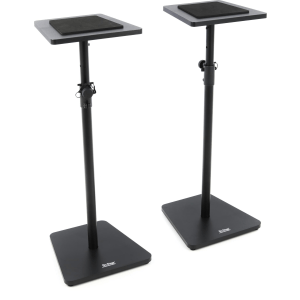 On-Stage SMS7500 Wood Studio Monitor Stands - Black