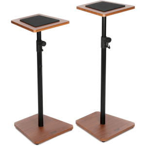 On-Stage SMS7500 Wood Studio Monitor Stands - Rosewood