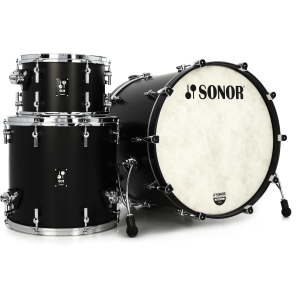 Sonor SQ1 22-inch 3-piece Shell Pack - GT Black