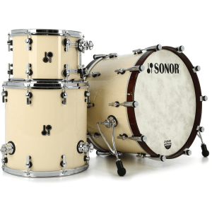 Sonor SQ2 Beech 3-piece Shell Pack - Light Ivory