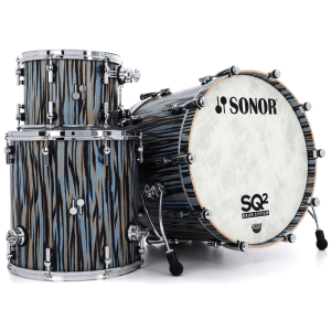 Sonor SQ2 Maple 3-piece Shell Pack - Stratawood Semi-Gloss