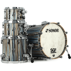 Sonor SQ2 Maple 4-piece Shell Pack - Stratawood Semi-Gloss