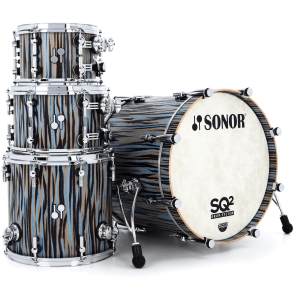 Sonor SQ2 Maple 4-piece Shell Pack - Stratawood Semi-Gloss