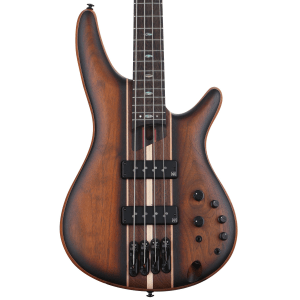 Ibanez Premium SR1350B 4-string Bass Guitar - Dual Mocha Burst Flat