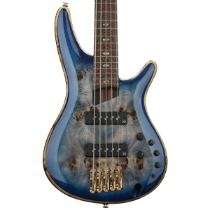 Ibanez Premium SR2605 Bass Guitar - Cerulean Blue Burst