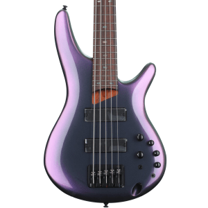 Ibanez SR505E Bass Guitar - Black Aurora Burst
