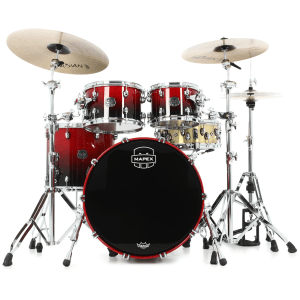 Mapex Saturn 4-piece Rock Shell Pack - Scarlet Fade