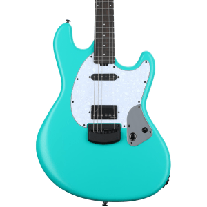 Ernie Ball Music Man Limited-edition Signature Fluff StingRay HT Electric Guitar - Tealy Dan, Sweetwater Exclusive