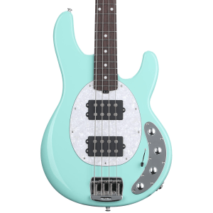 Ernie Ball Music Man StingRay Special 4 HH Bass Guitar - Laguna Green with Rosewood Fingerboard