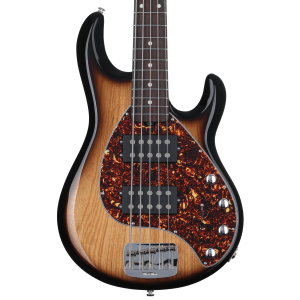 Ernie Ball Music Man StingRay Special 5 HH Bass Guitar - Burnt Ends with Rosewood Fingerboard