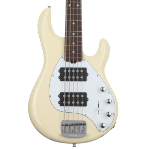 Ernie Ball Music Man StingRay Special 5 HH Bass Guitar - Buttercream with Rosewood Fingerboard