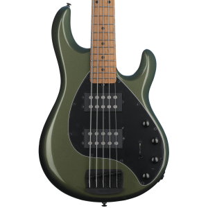 Ernie Ball Music Man StingRay Special 5 HH Bass Guitar - Emerald Iris, Sweetwater Exclusive