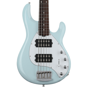 Ernie Ball Music Man StingRay Special 5 HH Bass Guitar - Sea Breeze with Rosewood Fingerboard