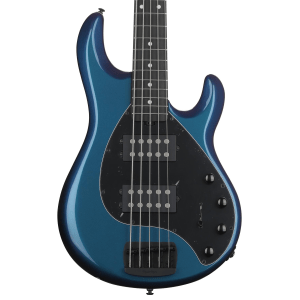 Ernie Ball Music Man StingRay Special 5 HH Bass Guitar - Sapphire Iris with Ebony Fingerboard, Sweetwater Exclusive