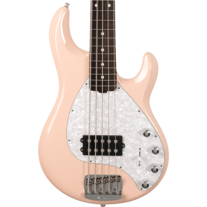 Ernie Ball Music Man StingRay Special 5 H Bass Guitar - Pueblo Pink with Rosewood Fingerboard and Case