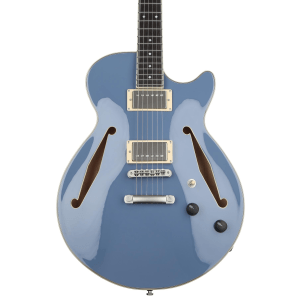 D'Angelico Excel SS Tour Semi-hollowbody Electric Guitar - Slate Blue