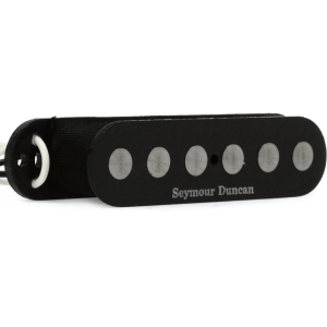 Seymour Duncan SSL-4 Quarter Pound Flat Pole Neck/Bridge Strat Single Coil Pickup - Black