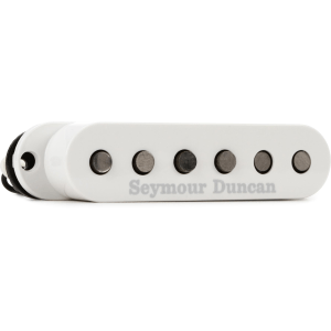Seymour Duncan SSL-5 Custom Staggered Pole Middle (RWRP) Strat Single Coil Pickup - White