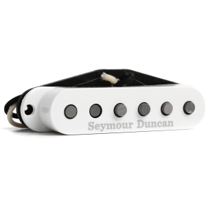 Seymour Duncan SSL-1 Vintage Staggered Middle (RWRP) Strat Single Coil Pickup - White