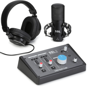 Solid State Logic SSL 2 Recording Pack