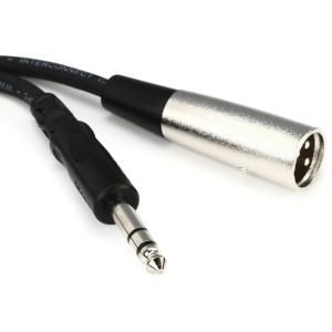 Hosa STX-110M 1/4 inch TRS Male to XLR Male Cable - 10 foot