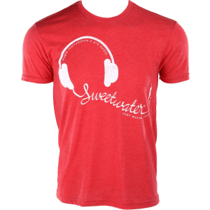 Sweetwater "Headphone Script" Graphic T-shirt - Medium