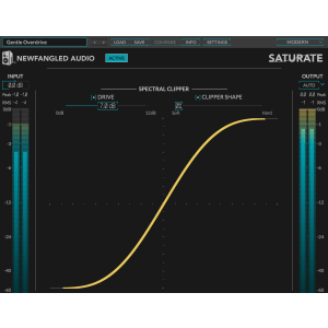Newfangled Audio Saturate Spectral Clipper and Overdrive Plug-in