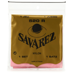 Savarez S.A. 520R Rectified Nylon Classical Guitar Strings - Normal Tension