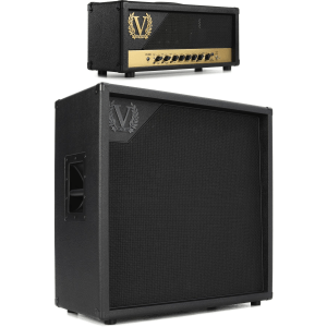 Victory Amplification The Sheriff 100 Wide 100-watt Tube Amplifier Head and 4x12" Closed-back Speaker Cabinet