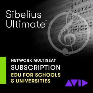 Avid Sibelius Ultimate Team 1-year Subscription Renewal License (Download)