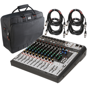 Soundcraft Signature12MT Mixer with Case and Cables