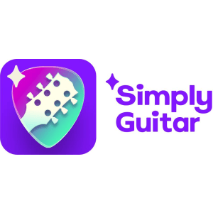 Simply Guitar Interactive Instructional Guitar App - 1-year Subscription (Non-renewing)